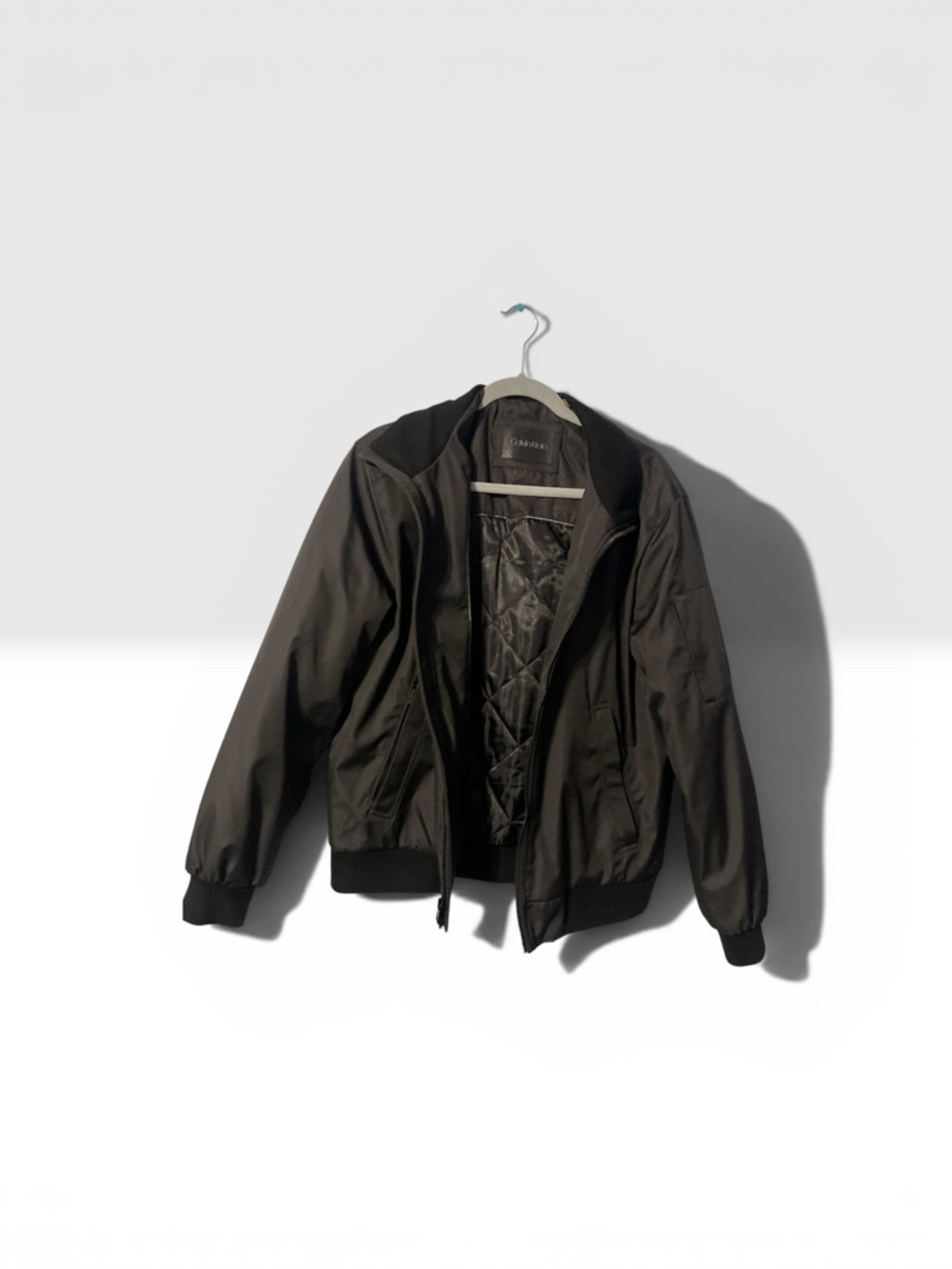 Calvin Klein Men's Black Bomber Jacket